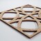 Ekena Millwork Medium Fleetwood Decorative Fretwork Wood Wall Panels, Red Oak, 15 3/8"W x 15 3/8"H x 3/8"T WALW16X16X0375FLTRO - alternate 6